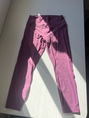 Lululemon High-Waist Leggings in Mauve